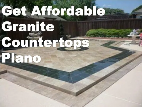 Get Affordable Granite Countertops Plano