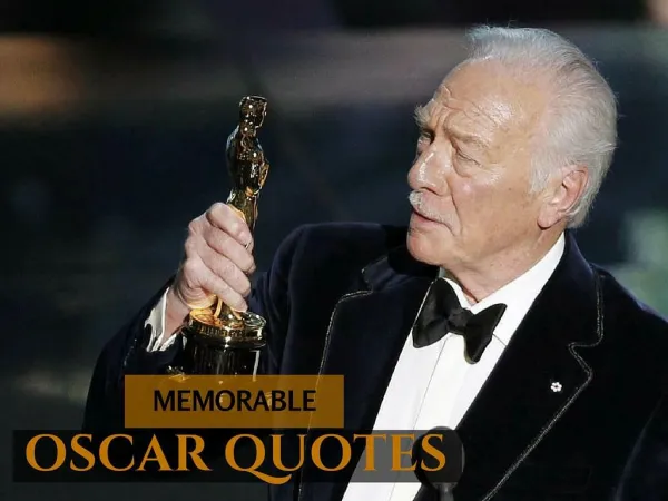 Memorable Oscar quotes