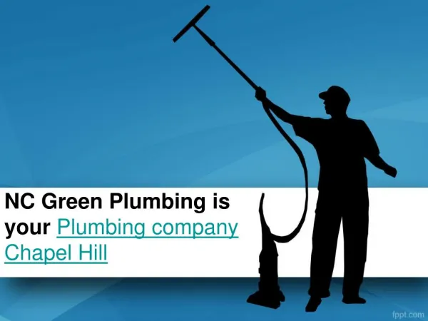 Plumbing Company Chapel Hill