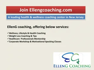 Health and Wellness Group Coaching Classes in New Jersey - slide 1