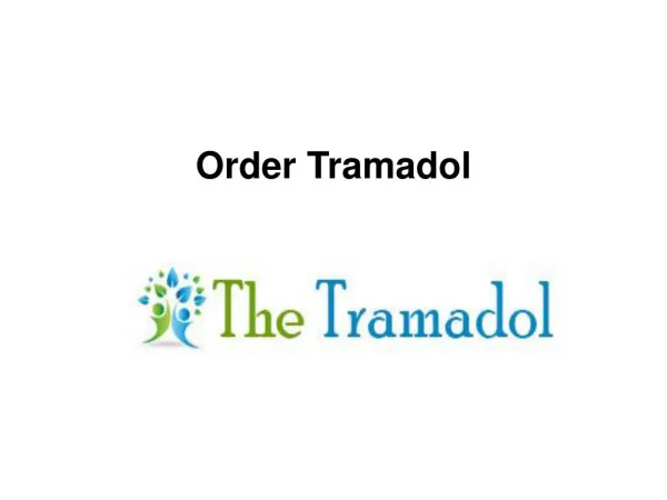 Order Tramadol