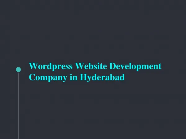 WordPress Website Development Services – Saga Biz Solutions