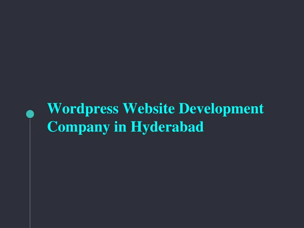 wordpress website development company in hyderabad