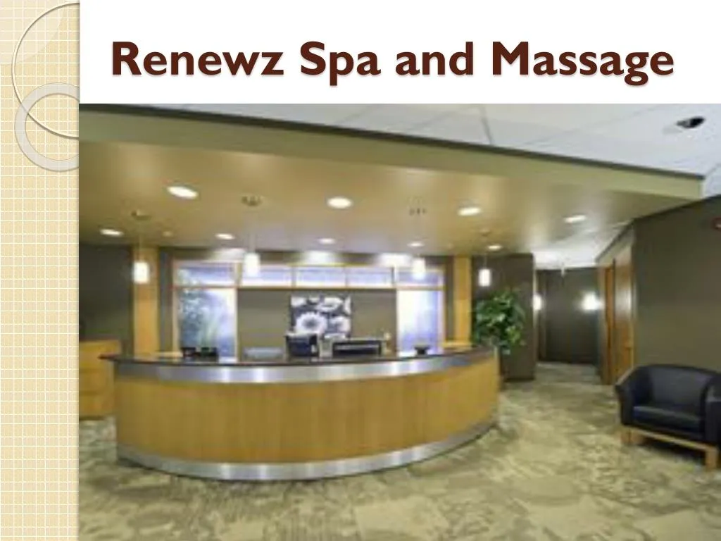 renewz spa and massage
