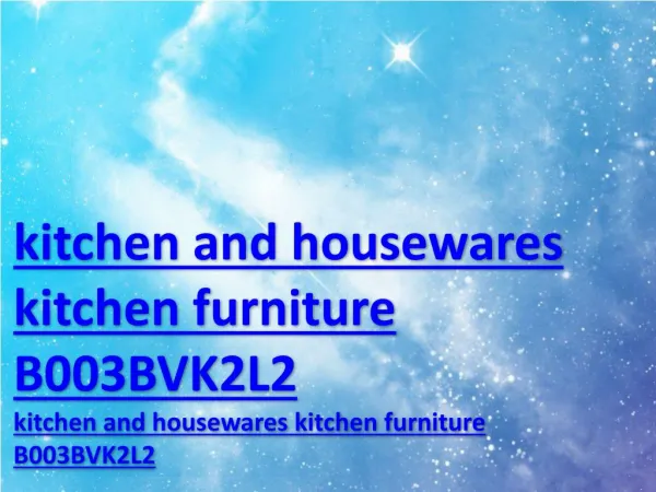kitchen and housewares kitchen furniture B003BVK2L2