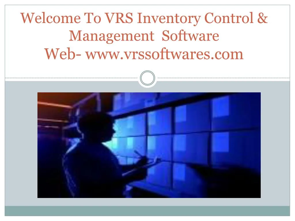 welcome to vrs inventory control management software web www vrssoftwares com