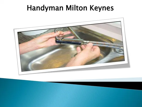 Handyman Milton Keynes
