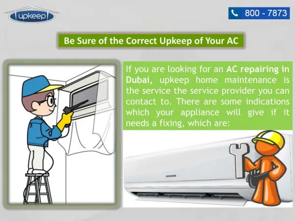 Advantages of Experienced AC Repairing in Dubai