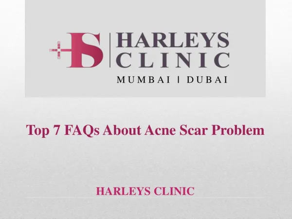 Top 7 FAQs About Acne Scar Problem