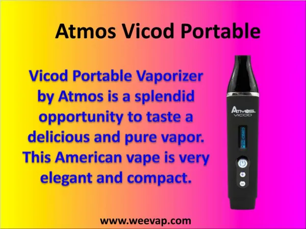Vicod Portable Vaporizer