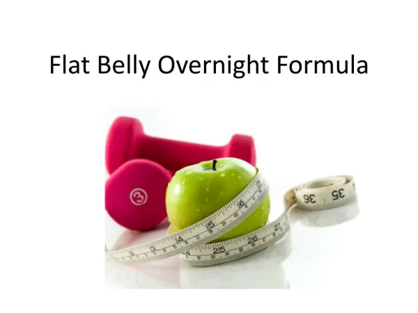 Flat Belly Overnight System