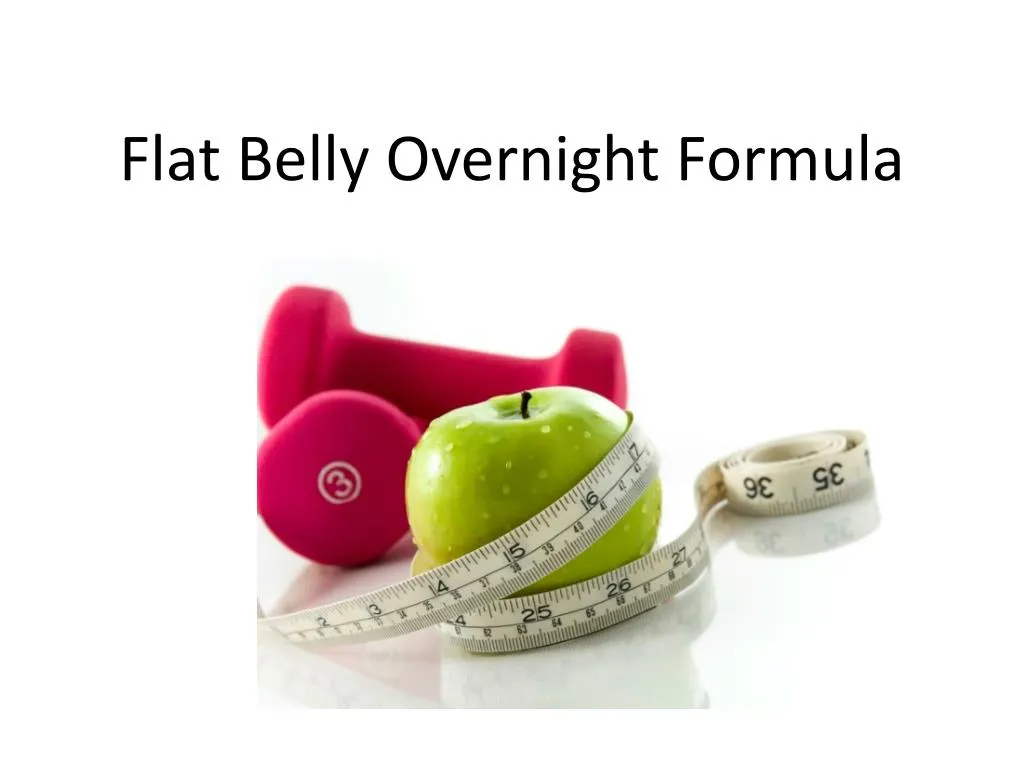 flat belly overnight formula