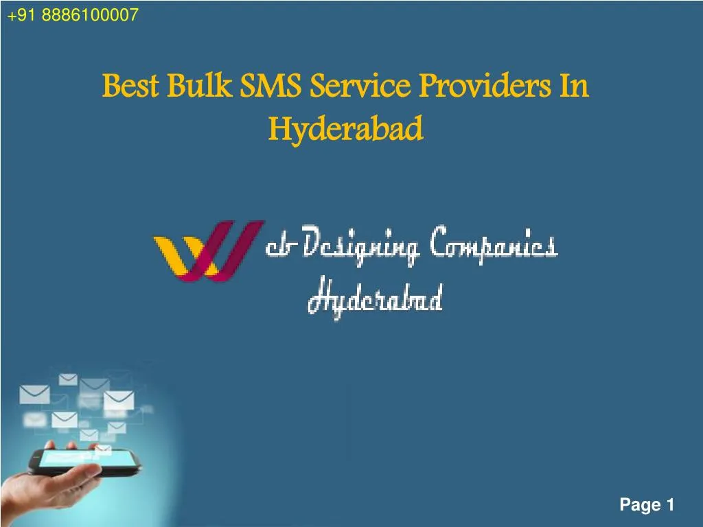 best bulk sms service providers in hyderabad