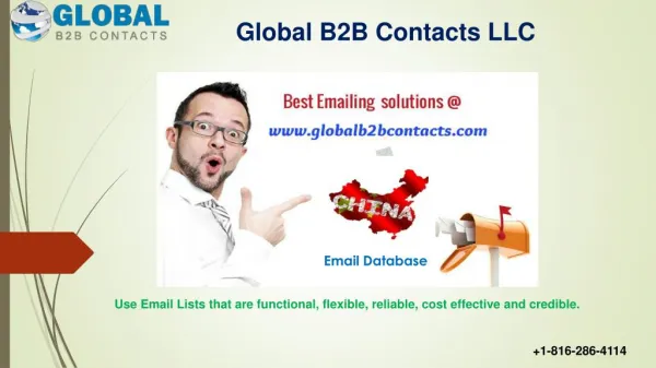 China Business Email Database