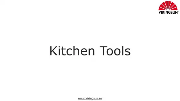 Quality Kitchen Tools in Sweden