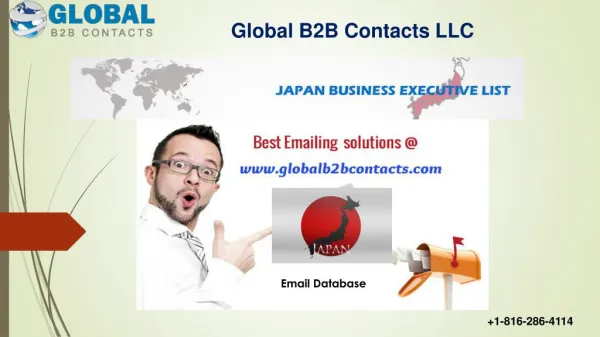 Japan Business Email Database