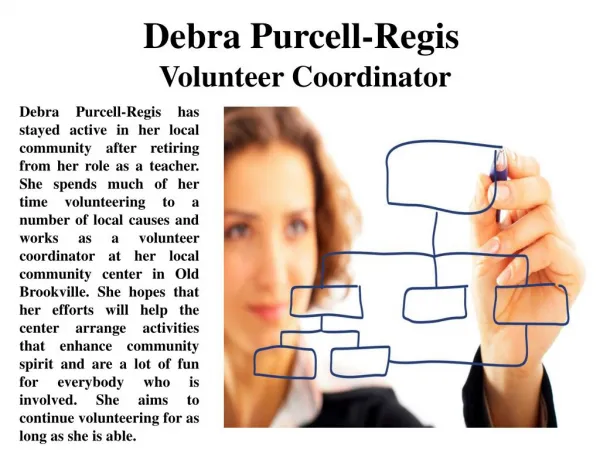 Debra Purcell-Regis Volunteer Coordinator