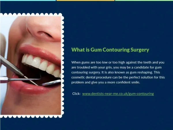 Know About Gum Contouring Surgery
