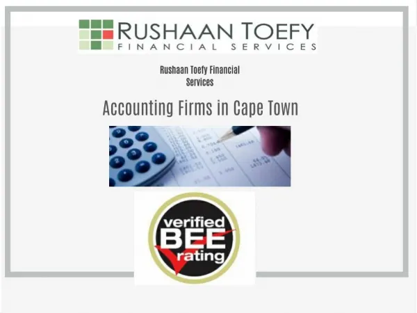 Bookkeeping Services Cape Town