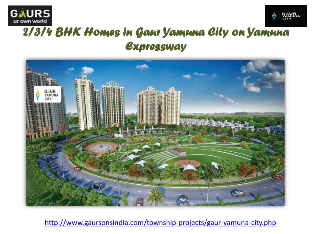 2 3 4 bhk homes in gaur yamuna city on yamuna expressway