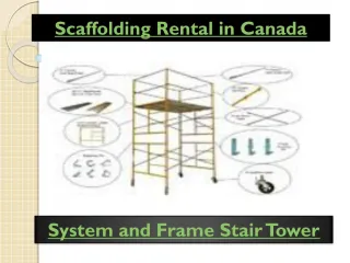 Scaffolding Rental or Scaffold Rental - slide 1