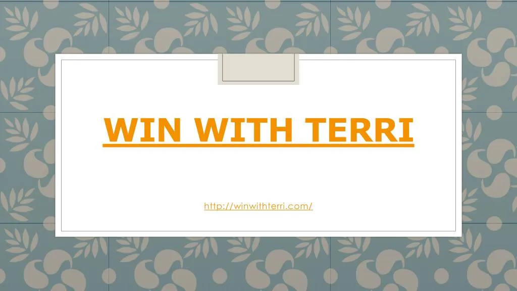 win with terri