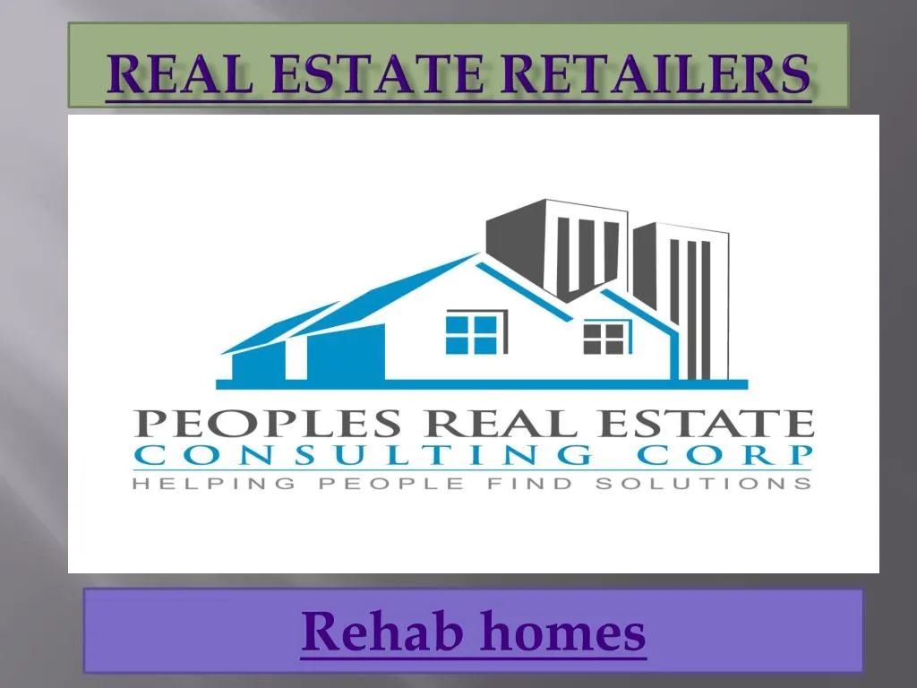 real estate retailers