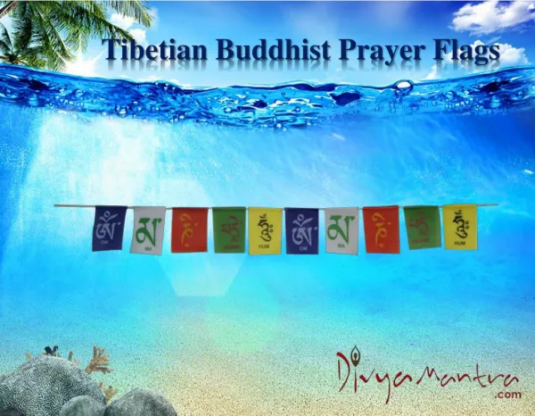 Tibetian Buddhist Prayer Flags OM MANI PEDME HUM