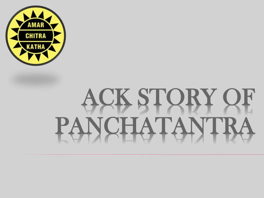 ack story of panchatantra