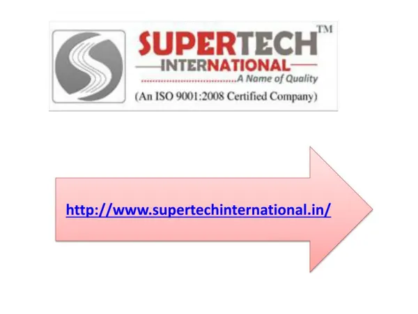 Cement Plant Manufacturers of Supertech International