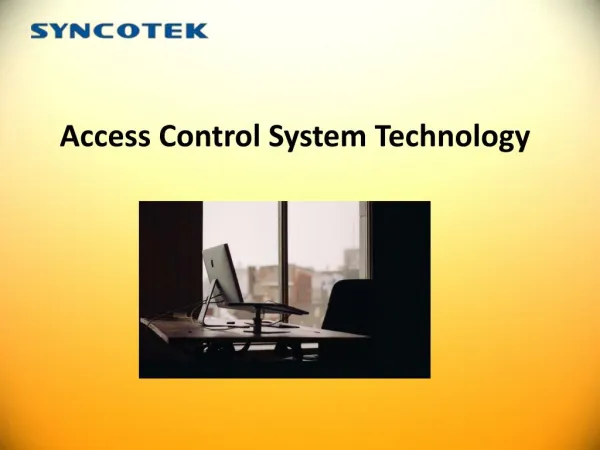 Access Control System Technology