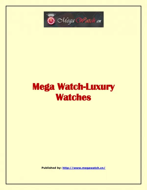 Mega Watch-Luxury Watches.pdf