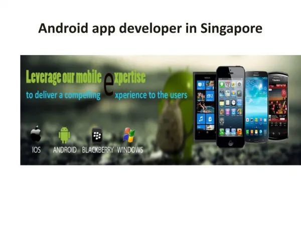 Android app developer in Malaysia