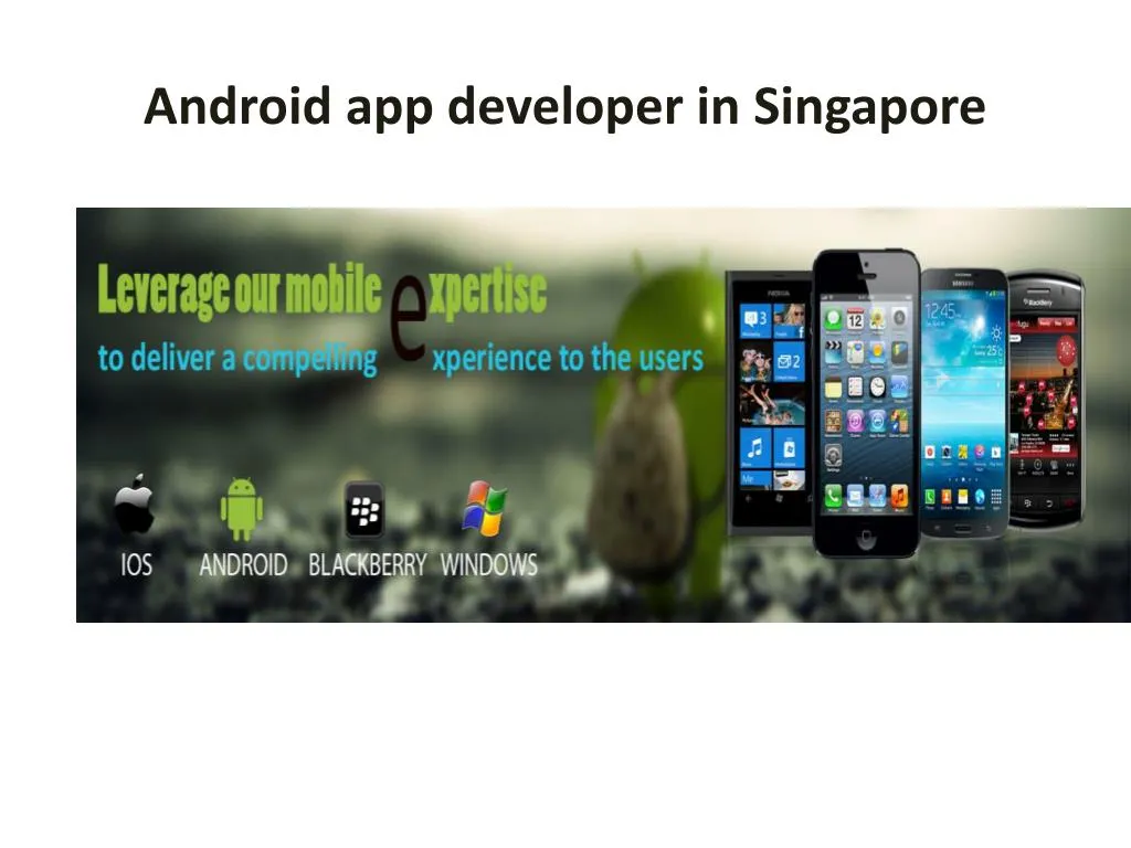 android app developer in singapore