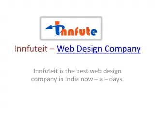 Web development company in Delhi – Innfuteit - slide 1