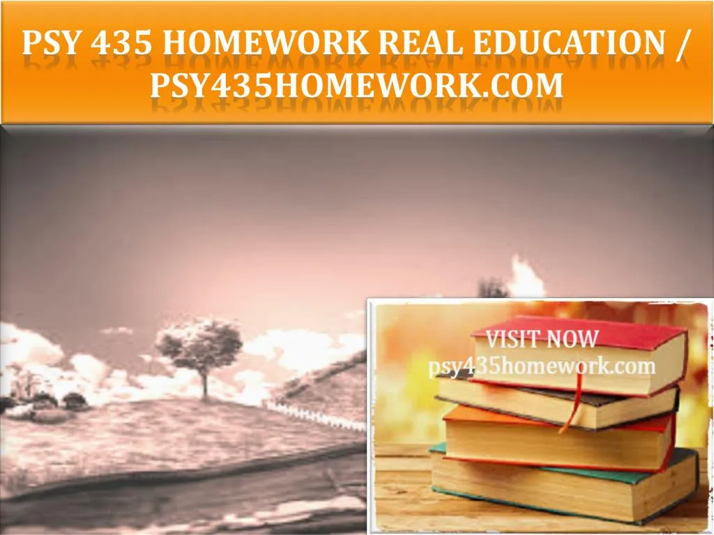 psy 435 homework real education psy435homework com