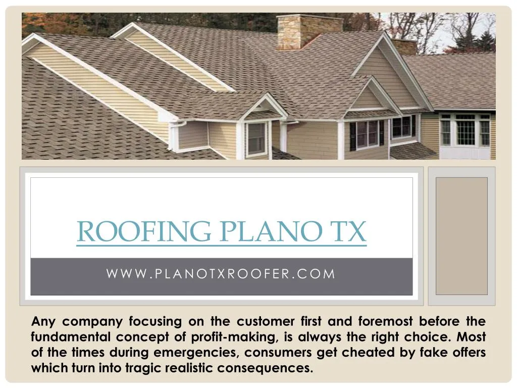 roofing plano tx
