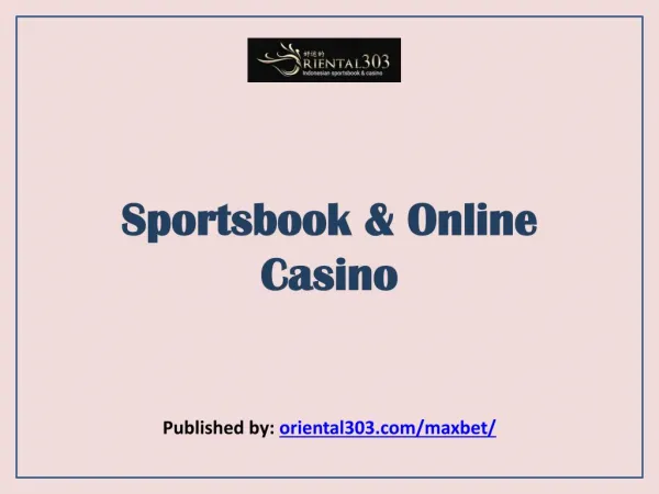 Sportsbook & Online Casino