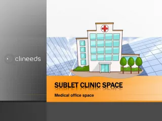 Consulting rooms for rent - slide 1