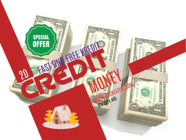 FAST FREE CREDIT IN 24H ohne BANK