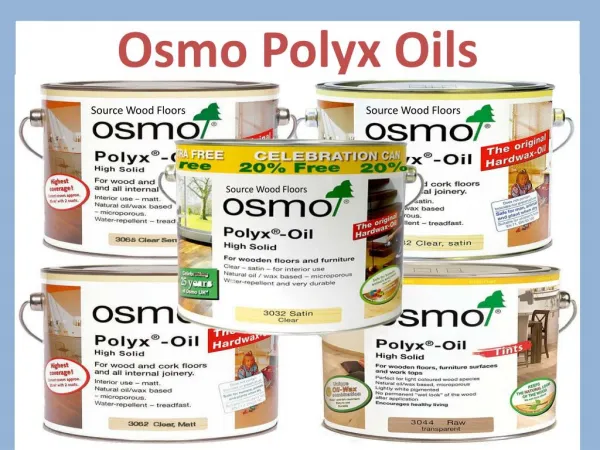 Buy Online Osmo Polyx Oils Products and Advice