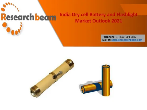 India Dry cell Battery and Flashlight Market Outlook 2021 Forecasts