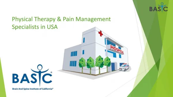 Physical Therapy & Pain Management Specialists in USA