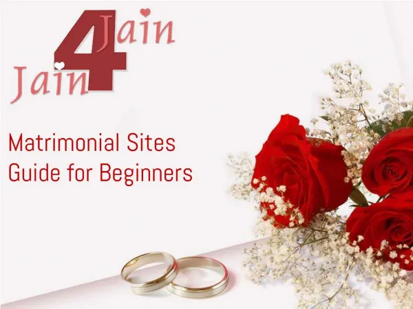Matrimonial Sites- Guide for Beginners