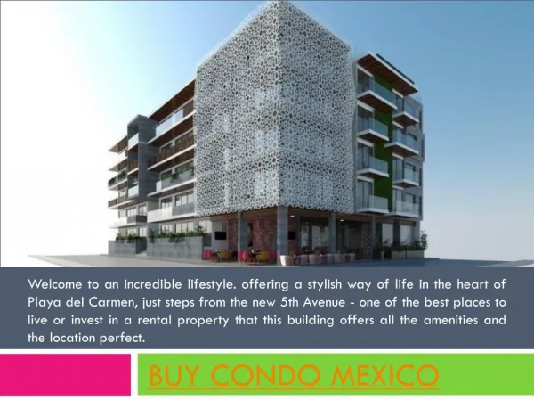 Buy Condo Mexico