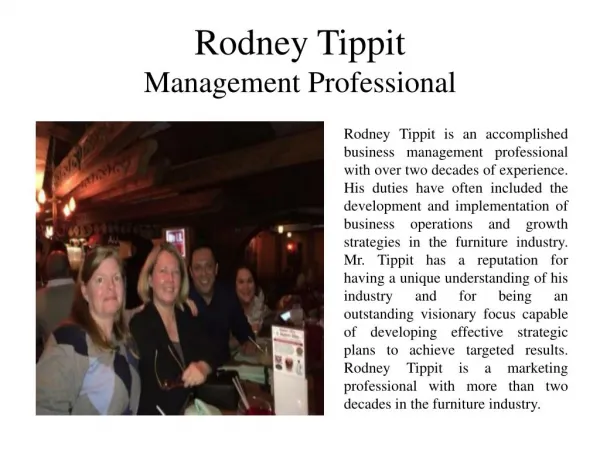 Rodney Tippit Management Professional