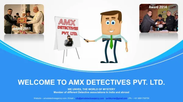 Detective Agencies in Delhi, Delhi NCR - India | AMX Detective Agency