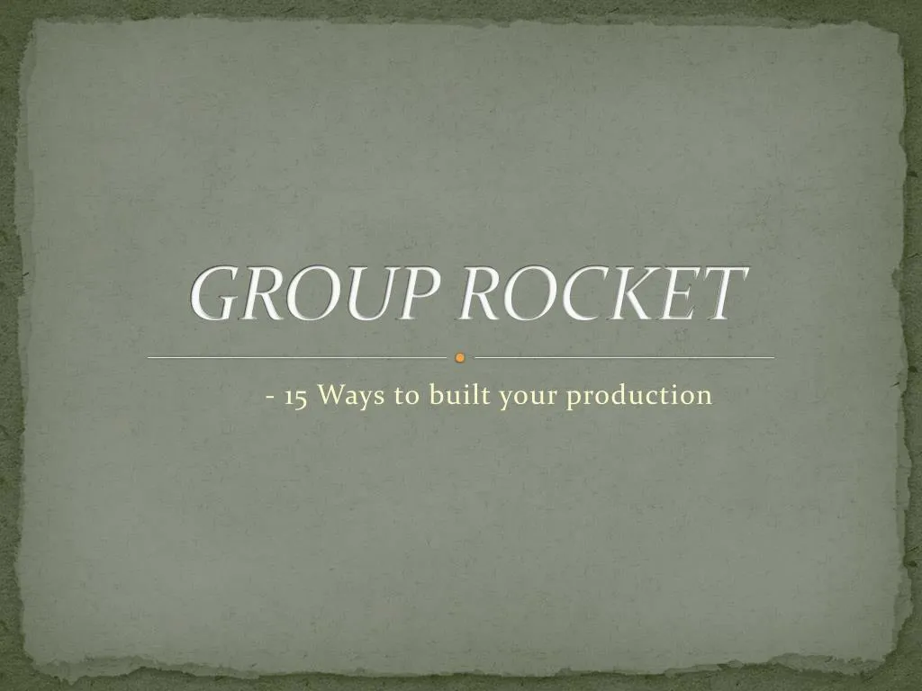 group rocket