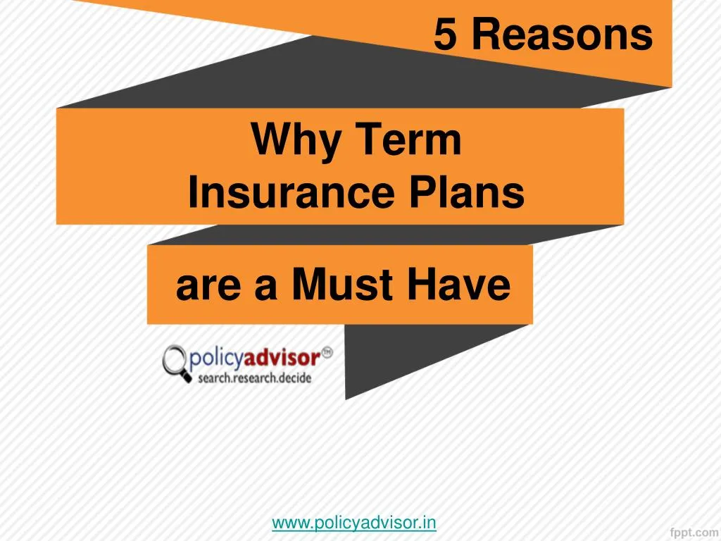 why term insurance plans