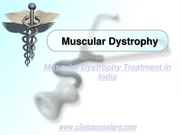 Muscular Dystrophy Treatment in India